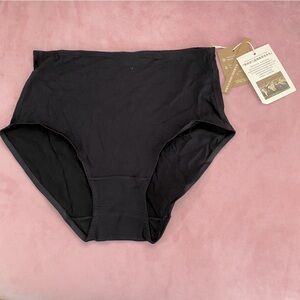 100% Merino Wool Australian Superfine Women’s Brief Underwear NWT Solid Black